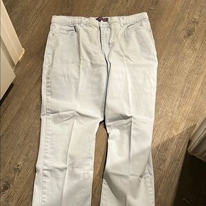 Gloria Vanderbilt Blue Straight Leg Jeans Lightweight Denim